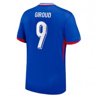 Frankrike Olivier Giroud #9 Hjemmedrakt EM 2024 Kortermet